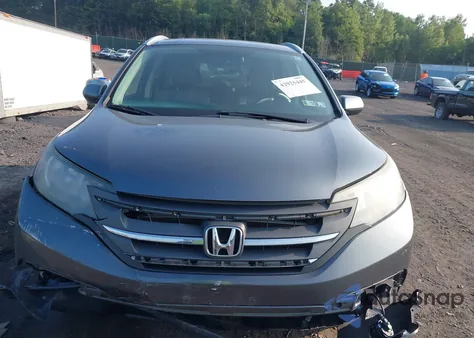 2013 Honda Cr-V Ex-L из США, поврежденный, VIN 2HKRM4H75DH658619